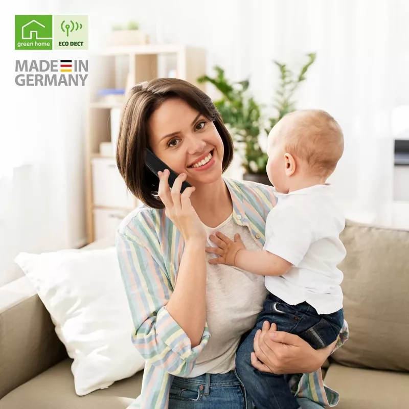 Gigaset A270 DECT juhtmevaba telefon must