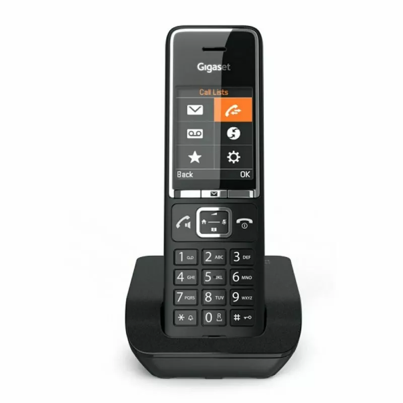 Gigaset Comfort 550 DECT juhtmeta telefon - must kroom