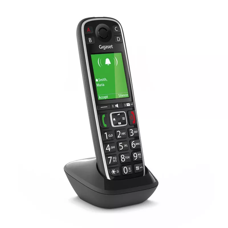 Gigaset E720HX juhtmeta DECT lisahäälsuspuuk kõneidentifitseerimisega - antratsiit