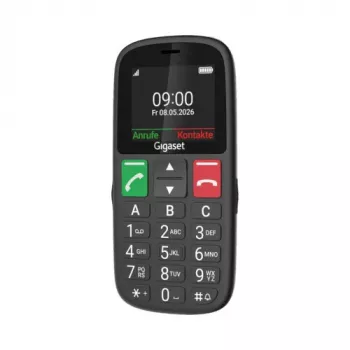 Gigaset GL30 Black | Dual SIM Feature Phone with SOS Emergency Button