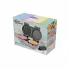 Giles & Posner EK5923GSPPVDE Double Snack & Waffle Maker 900 W Must/Hõbe