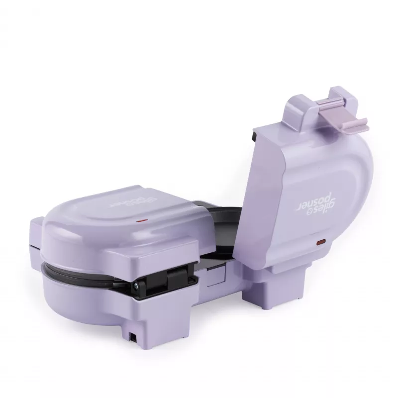 Giles & Posner EK5923GSPPVDE Double Snack & Waffle Maker 900 W Must/Hõbe