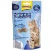 GimCat Nutri Pockets Fish with Salmon 60g - Krõbedad kassimaiused kreemja täidisega nahale ja karvkattele