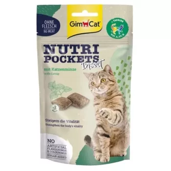 GimCat Nutri Pockets putukas kassinaerisega 60 g