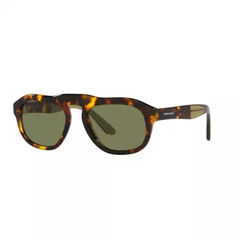 GIORGIO ARMANI AR8173-50922A meeste ruudukujulised päikeseprillid, matt must, hall gradient, 52 mm