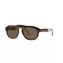 GIORGIO ARMANI AR8173-595873 Päikeseprillid meestele, Havana atsetaatraam, hallid polükarbonaat läätsed, 52mm