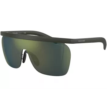 GIORGIO ARMANI Päikeseprillid AR8169-59606R Meeste Ruudukujulised Matt Must Polariseeritud