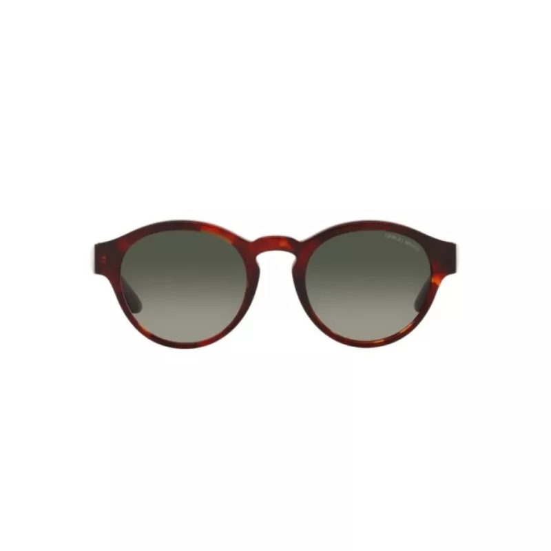 GIORGIO ARMANI Naiste päikeseprillid AR8146-596271 Havana atsetaat roheline gradient 50/15/145 mm