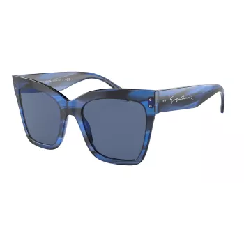 GIORGIO ARMANI Naiste päikeseprillid AR8175-595380 Havana atsetaat liblikas-kassisilm 54/20/140 mm