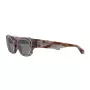 GIORGIO ARMANI Naiste Päikeseprillid AR8185U59761W - Must atsetaatraam, tumedate hallide gradiendiga klaasidega, 50/19/140 mm
