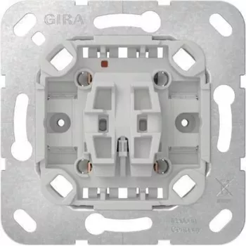 GIRA 381600 ümberlüliti sisu, 1-pooluseline, 10 A, 250 V AC, süvispaigaldus, ilma küünisteta, süsteemile 55