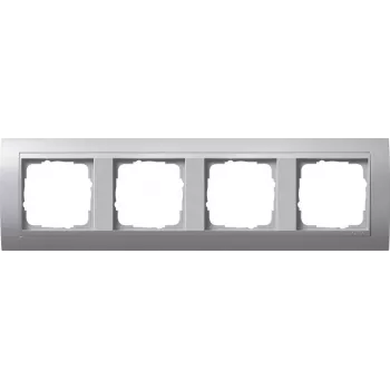 Gira Event Alumiinium 1-kohaline kattaraam, mati viimistlus, 80,8 x 80,8 mm 021436