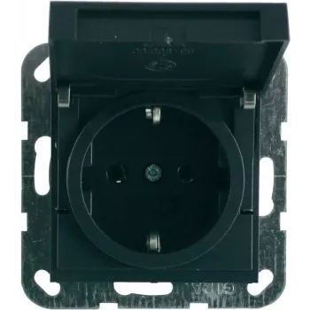 GIRA Schuko pistikupesa sisu System 55 Antratsiit 045428