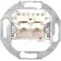 Gira tugirõngas keskplaadiga UAE/IAE/ISDN pesadele, System 55, E2, Event, Esprit, ClassiX, F100, 1-kohaline, süvispaigaldatav, 50x50 mm ava, halogeenivaba termoplast 018700