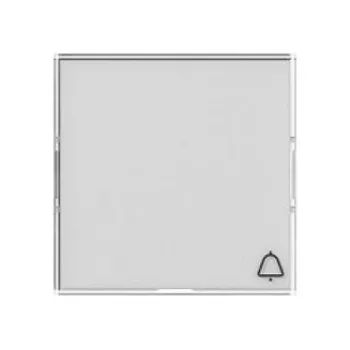 Gira System 55 klahv kellasümboliga, 55 x 55 mm, puhtvalge läikiv (367900)