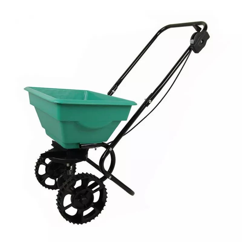 GIRMI Greenmill Garden Rotary Spreader on Wheels 15L