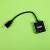 Gizzu 1080P HDMI-VGA adapter, polükarbonaat