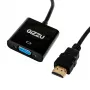 Gizzu 1080P HDMI-VGA adapter, polükarbonaat