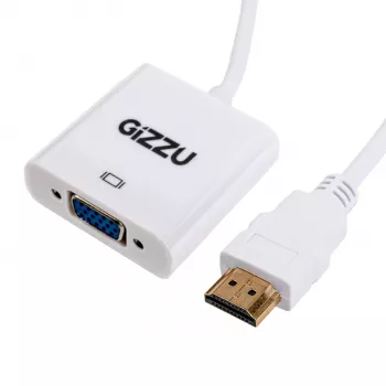 Gizzu 1080P HDMI-VGA adapter heliga