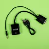 Gizzu 1080P VGA-HDMI adapter heliga