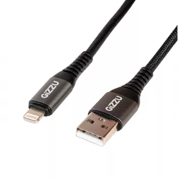 GIZZU 12W USB-A to Lightning kaabel 1m Valge