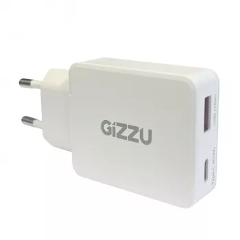 Gizzu 2-pordiline 65W GaN seinilaadija