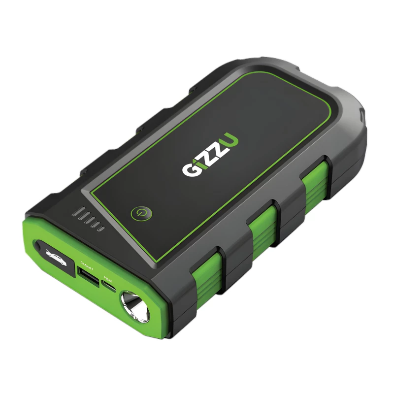 GIZZU 2000A käivitusabiseade 16000mAh - must