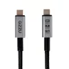 GIZZU 240W 20Gbps USB-C to USB-C punutud kaabel 1m must