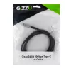GIZZU 240W 20Gbps USB-C to USB-C kaabel 2m must