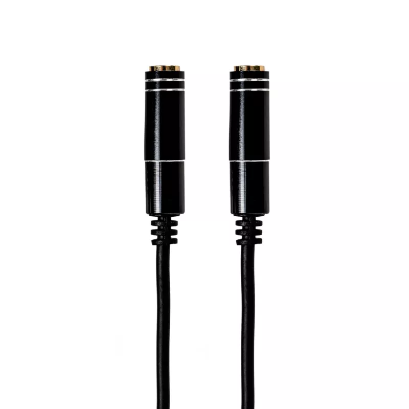 Gizzu 3-poolne helijaoturkaabel - must