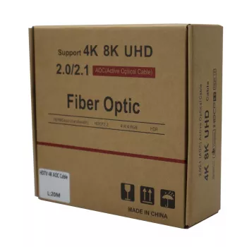 GIZZU 4K aktiivne fiiberoptiline HDMI-kaabel 20m