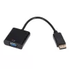 Gizzu 4K DisplayPort-VGA aktiivadapter Poly