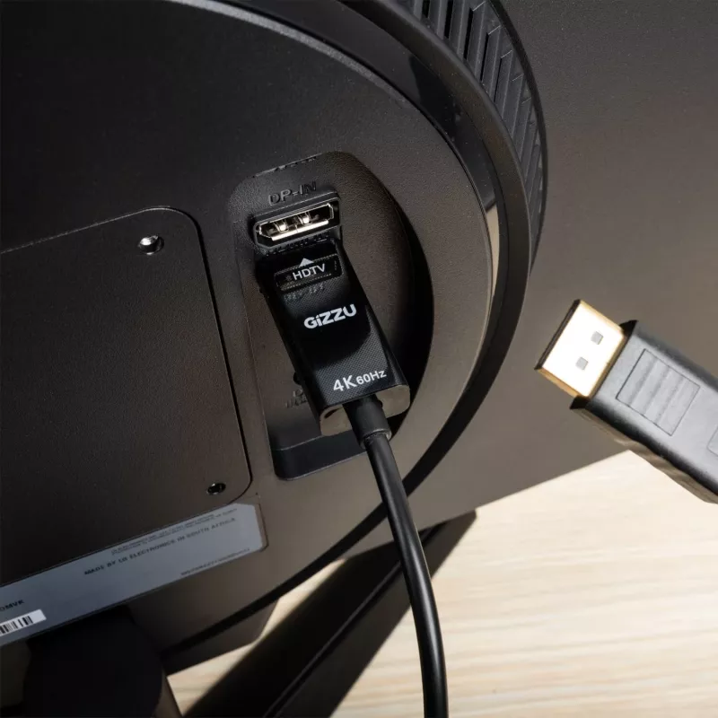 Gizzu 4K60Hz DisplayPort-HDMI aktiivne adapter