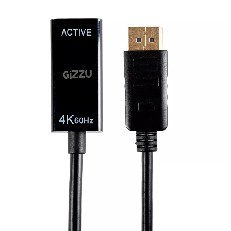 Gizzu 4K60Hz DisplayPort-HDMI aktiivne adapter