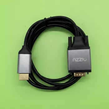 Gizzu Full HD HDMI-VGA-kaabel (1,8 m) - must