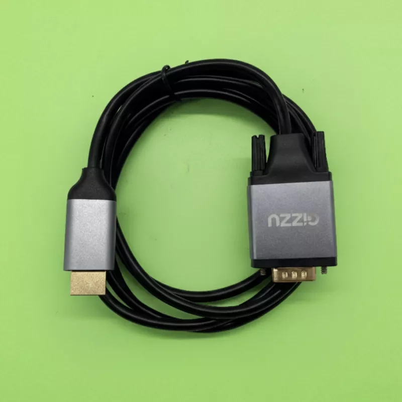 Gizzu Full HD HDMI-VGA-kaabel (1,8 m) - must