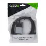 Gizzu Full HD USB-C to VGA adapterkaabel 1,8 m must