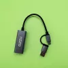 Gizzu High Speed Type-C/A Gigabit-adapter Poly