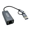 Gizzu High Speed Type-C/A Gigabit-adapter Poly