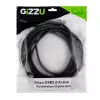 Gizzu USB 3.0 aktiivne pikenduskaabel 5m - must