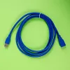 Gizzu USB 3.0 pikenduskaabel 2m – 5Gbps, isane emasele, must