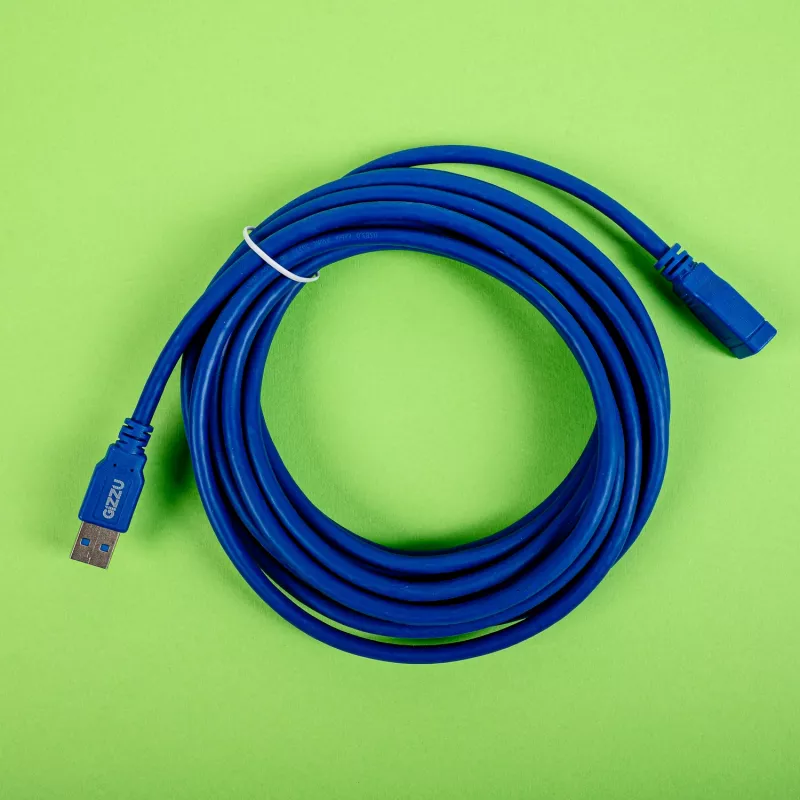 Gizzu USB 3.0 pikenduskaabel 5m - sinine