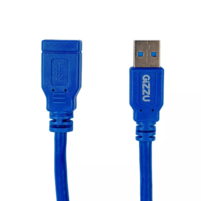 Gizzu USB 3.0 pikenduskaabel 5m - sinine