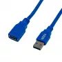 Gizzu USB 3.0 pikenduskaabel 5m - sinine