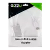 Gizzu USB 3.0 to HDMI Adapter - Full HD 1080p Video Output, Black