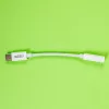 Gizzu USB Type-C - 3,5 mm AUX heliadapter - valge