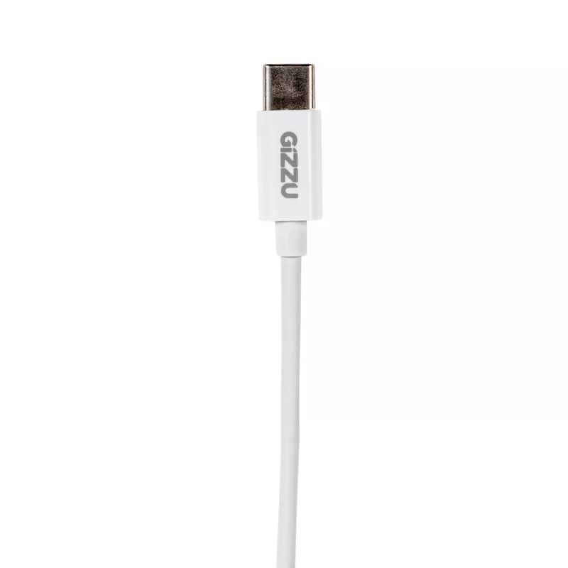 Gizzu USB Type-C - 3,5 mm AUX heliadapter - valge