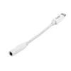 Gizzu USB Type-C - 3,5 mm AUX heliadapter - valge
