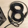 Gizzu USB3.0 aktiivne pikenduskaabel 10m – 5Gbps SuperSpeed repiiterkaabel signaalivõimendiga, USB-A isane emasele, siin-toitega valikulise DC-pordiga, must
