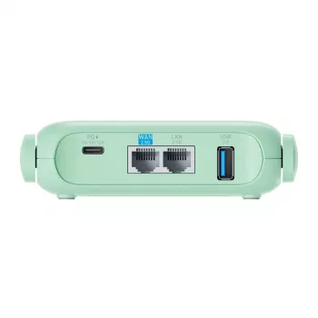 GL.iNet Beryl 7 Wi-Fi 7 ruuter GL-MT3600BE - kahe sagedusribaga, 2.5G mitme gigabitine, OpenWrt, VPN, USB 3.0, must